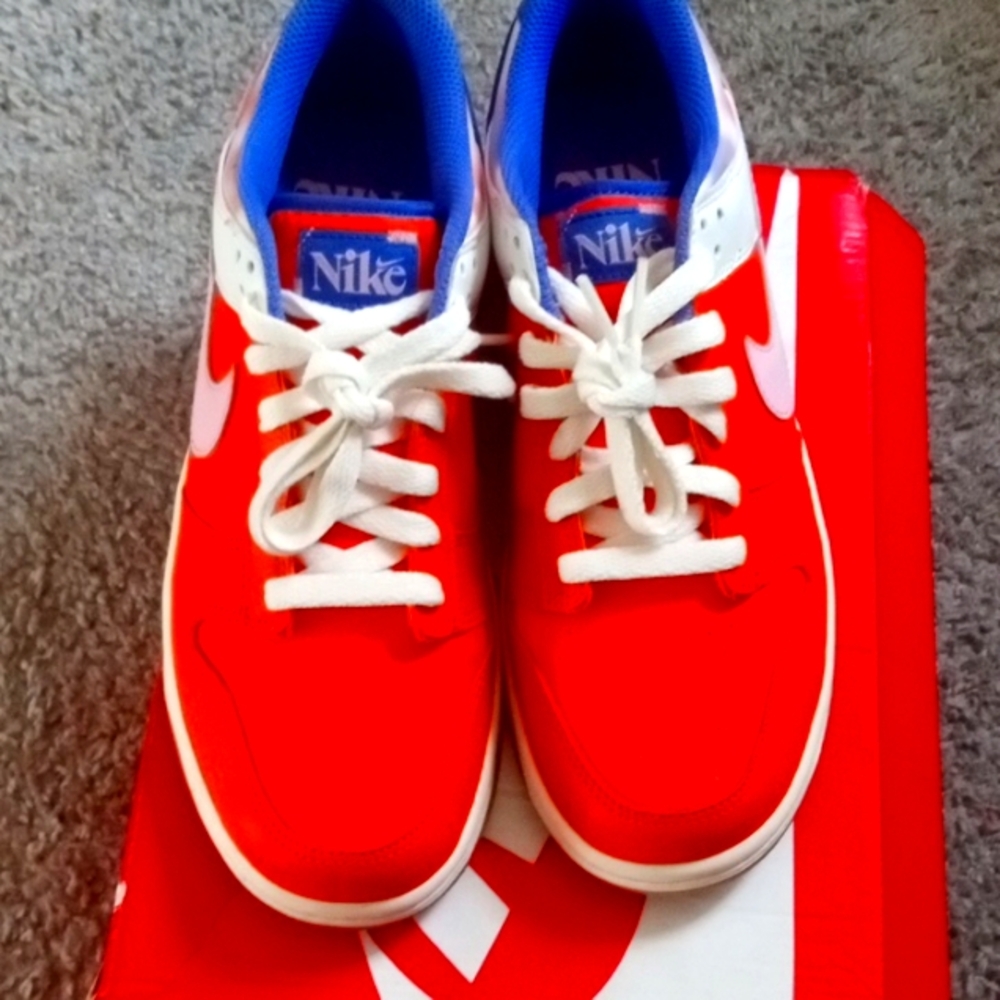 Nike dunk low SE (GS) orange/ blue /pink